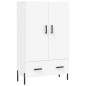 vidaXL Aparador alto madera de ingeniería blanco 69,5x31x115 cm vidaXL Aparador alto madera de ingeniería blanco 69,5x31x115 cm