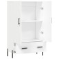 vidaXL Aparador alto madera de ingeniería blanco 69,5x31x115 cm vidaXL Aparador alto madera de ingeniería blanco 69,5x31x115 cm