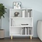 vidaXL Aparador madera contrachapada blanco brillante 69,5x32,5x90 cm vidaXL Aparador madera contrachapada blanco brillante 69,5x32,5x90 cm