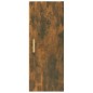 vidaXL Armario de pared contrachapada roble ahumado 34,5x34x90 cm vidaXL Armario de pared contrachapada roble ahumado 34,5x34x90 cm