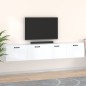 vidaXL Armarios de pared 2 uds contrachapada blanco 100x36,5x35 cm vidaXL Armarios de pared 2 uds contrachapada blanco 100x36,5x35 cm