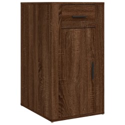 vidaXL Armario de escritorio contrachapada roble marrón 40x49x75 cm