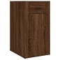 vidaXL Armario de escritorio contrachapada roble marrón 40x49x75 cm vidaXL Armario de escritorio contrachapada roble marrón 40x49x75 cm