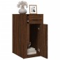 vidaXL Armario de escritorio contrachapada roble marrón 40x49x75 cm vidaXL Armario de escritorio contrachapada roble marrón 40x49x75 cm