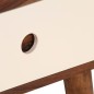 vidaXL Mesita de noche de madera maciza de sheesham 45x30x45 cm vidaXL Mesita de noche de madera maciza de sheesham 45x30x45 cm