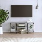 vidaXL Mueble de TV madera contrachapada gris Sonoma 102x35x45,5 cm vidaXL Mueble de TV madera contrachapada gris Sonoma 102x35x45,5 cm