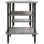 vidaXL Mueble de TV madera contrachapada gris Sonoma 102x35x45,5 cm vidaXL Mueble de TV madera contrachapada gris Sonoma 102x35x45,5 cm