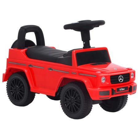 vidaXL Coche para niños Mercedes Benz G63 rojo