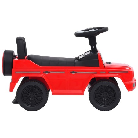 vidaXL Coche para niños Mercedes Benz G63 rojo