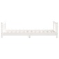 vidaXL Estructura de cama para niños madera de pino blanco 80x160 cm