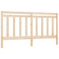 vidaXL Cabecero de cama madera maciza de pino 206x4x100 cm vidaXL Cabecero de cama madera maciza de pino 206x4x100 cm