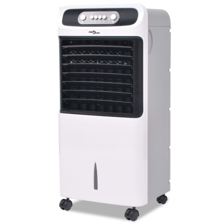 vidaXL Enfriador de aire portátil 80 W 12 L 496 m³ / h
