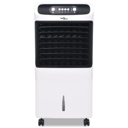vidaXL Enfriador de aire portátil 80 W 12 L 496 m³ / h