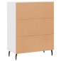 vidaXL Aparador de madera de ingeniería blanco 69,5x34x90 cm vidaXL Aparador de madera de ingeniería blanco 69,5x34x90 cm