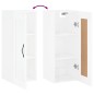 vidaXL Armario de pared madera ingeniería blanco brillo 34,5x34x90 cm vidaXL Armario de pared madera ingeniería blanco brillo 34,5x34x90 cm