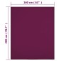 vidaXL Sábanas bajeras jersey 2 uds algodón burdeos 160x200 cm vidaXL Sábanas bajeras jersey 2 uds algodón burdeos 160x200 cm