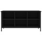 vidaXL Mueble zapatero madera contrachapada negro 100x35x50 cm vidaXL Mueble zapatero madera contrachapada negro 100x35x50 cm