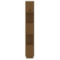 vidaXL Estantería/divisor madera de pino marrón miel 51x25x163,5 cm vidaXL Estantería/divisor madera de pino marrón miel 51x25x163,5 cm