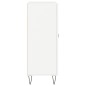 vidaXL Aparador de madera de ingeniería blanco 69,5x34x90 cm vidaXL Aparador de madera de ingeniería blanco 69,5x34x90 cm