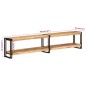 vidaXL Mueble de TV madera maciza de mango 200x30x40 cm