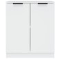 vidaXL Aparadores 2 uds madera contrachapada blanco 60x30x70 cm vidaXL Aparadores 2 uds madera contrachapada blanco 60x30x70 cm
