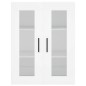 vidaXL Armario de pared blanco 69,5x34x90 cm