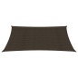 vidaXL Toldo de vela HDPE marrón 160 g/m² 3,5x4,5 m vidaXL Toldo de vela HDPE marrón 160 g/m² 3,5x4,5 m