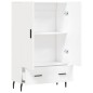 vidaXL Aparador alto madera de ingeniería blanco 69,5x31x115 cm vidaXL Aparador alto madera de ingeniería blanco 69,5x31x115 cm