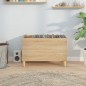 vidaXL Mueble discos madera contrachapada roble Sonoma 74,5x38x48 cm vidaXL Mueble discos madera contrachapada roble Sonoma 74,5x38x48 cm