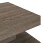 vidaXL Mesa de centro de MDF gris 60x60x35 cm vidaXL Mesa de centro de MDF gris 60x60x35 cm