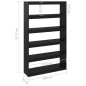 vidaXL Estantería/divisor de espacios pino negro 100x30x167,5 cm vidaXL Estantería/divisor de espacios pino negro 100x30x167,5 cm