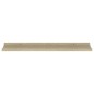 vidaXL Estantes de pared 4 unidades roble Sonoma 80x9x3 cm vidaXL Estantes de pared 4 unidades roble Sonoma 80x9x3 cm