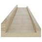 vidaXL Estantes de pared 4 unidades roble Sonoma 80x9x3 cm vidaXL Estantes de pared 4 unidades roble Sonoma 80x9x3 cm
