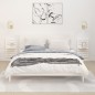 vidaXL Estantes mesitas de pared 2 uds madera maciza de pino blanco vidaXL Estantes mesitas de pared 2 uds madera maciza de pino blanco