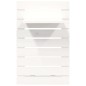 vidaXL Estantes mesitas de pared 2 uds madera maciza de pino blanco vidaXL Estantes mesitas de pared 2 uds madera maciza de pino blanco