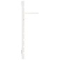 vidaXL Estantes mesitas de pared 2 uds madera maciza de pino blanco vidaXL Estantes mesitas de pared 2 uds madera maciza de pino blanco
