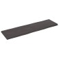 vidaXL Tablero mesa madera tratada borde vivo marrón 140x40x(2-4) cm vidaXL Tablero mesa madera tratada borde vivo marrón 140x40x(2-4) cm