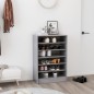 vidaXL Mueble zapatero madera contrachapada gris hormigón 60x35x92 cm vidaXL Mueble zapatero madera contrachapada gris hormigón 60x35x92 cm
