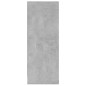 vidaXL Mueble zapatero madera contrachapada gris hormigón 60x35x92 cm vidaXL Mueble zapatero madera contrachapada gris hormigón 60x35x92 cm