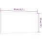 vidaXL Pizarra magnética de pared vidrio templado negro 40x20 cm vidaXL Pizarra magnética de pared vidrio templado negro 40x20 cm