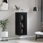 vidaXL Armario de pared negro 34,5x34x90 cm vidaXL Armario de pared negro 34,5x34x90 cm