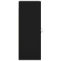vidaXL Armario de pared negro 34,5x34x90 cm vidaXL Armario de pared negro 34,5x34x90 cm