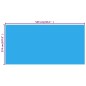 vidaXL Cubierta para piscina rectangular 549x274 cm PE azul vidaXL Cubierta para piscina rectangular 549x274 cm PE azul