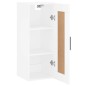 vidaXL Armario de pared madera de ingeniería blanco 34,5x34x90 cm vidaXL Armario de pared madera de ingeniería blanco 34,5x34x90 cm