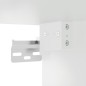 vidaXL Armario de pared madera de ingeniería blanco 34,5x34x90 cm vidaXL Armario de pared madera de ingeniería blanco 34,5x34x90 cm