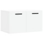 vidaXL Armario de pared madera de ingeniería blanco 60x36,5x35 cm vidaXL Armario de pared madera de ingeniería blanco 60x36,5x35 cm
