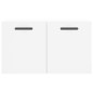 vidaXL Armario de pared madera de ingeniería blanco 60x36,5x35 cm vidaXL Armario de pared madera de ingeniería blanco 60x36,5x35 cm