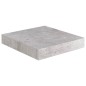 vidaXL Estante flotante pared 2 uds MDF gris hormigón 23x23,5x3,8 cm vidaXL Estante flotante pared 2 uds MDF gris hormigón 23x23,5x3,8 cm