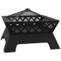 vidaXL Brasero con atizador acero XXL 50 cm vidaXL Brasero con atizador acero XXL 50 cm