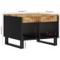 vidaXL Mesa de centro de madera maciza mango 55x50x40 cm vidaXL Mesa de centro de madera maciza mango 55x50x40 cm